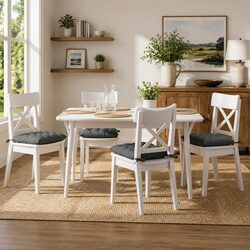 Specifications for Grey Seat Cushions - 4 Pack, 40x40x6cm