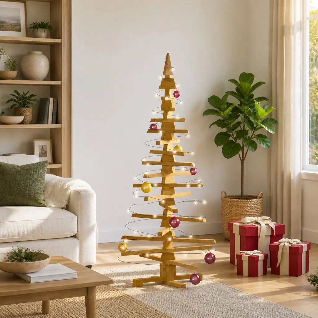 150cm Wooden Christmas Tree