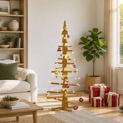 Specifications of the 150cm Wooden Christmas Tree