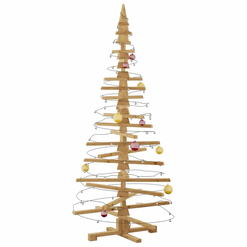 180cm Wooden Christmas Tree with Stand