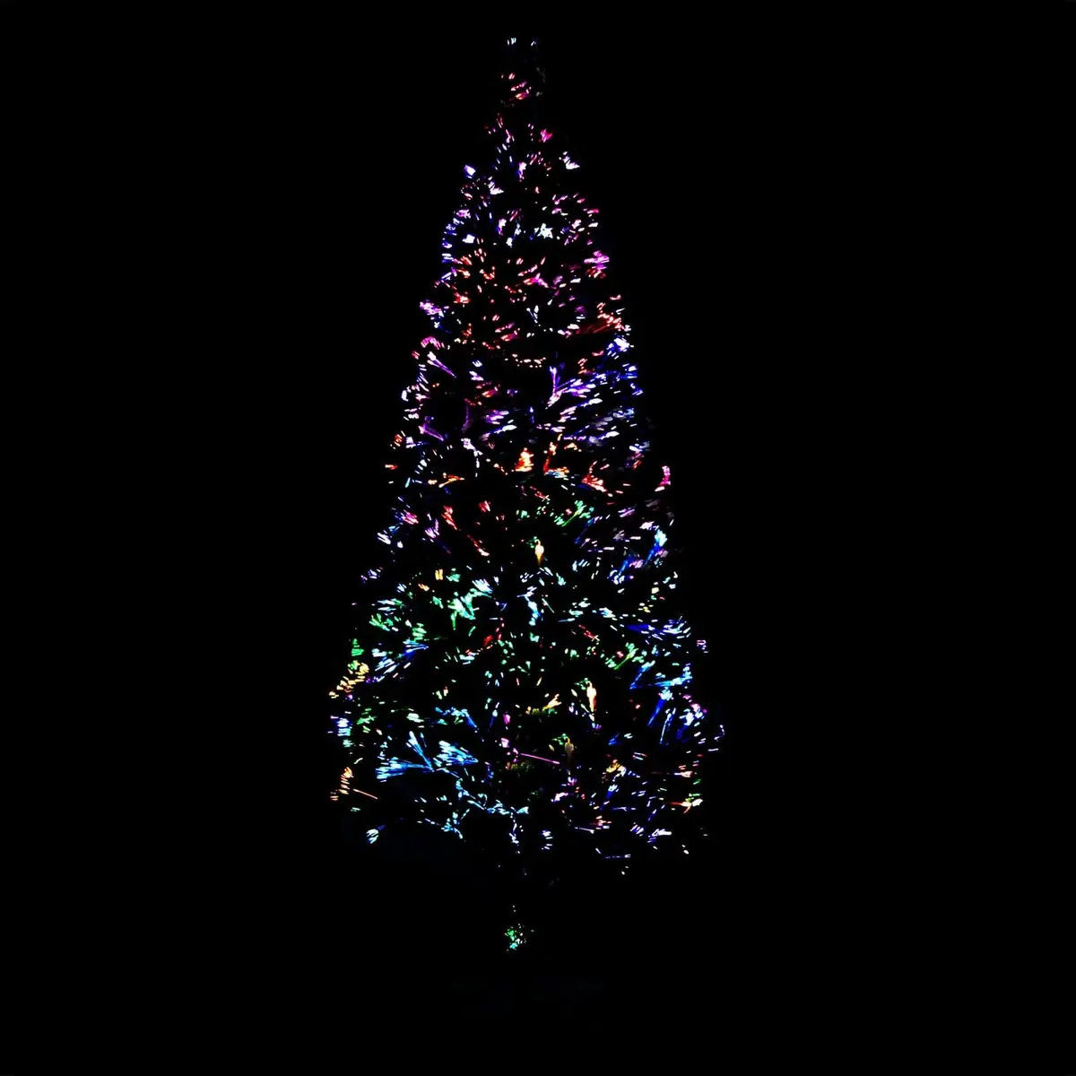 Christmas Tree 60 x 60 x 123 cm Green Plastic with Stand Indoor Outdoor Festive