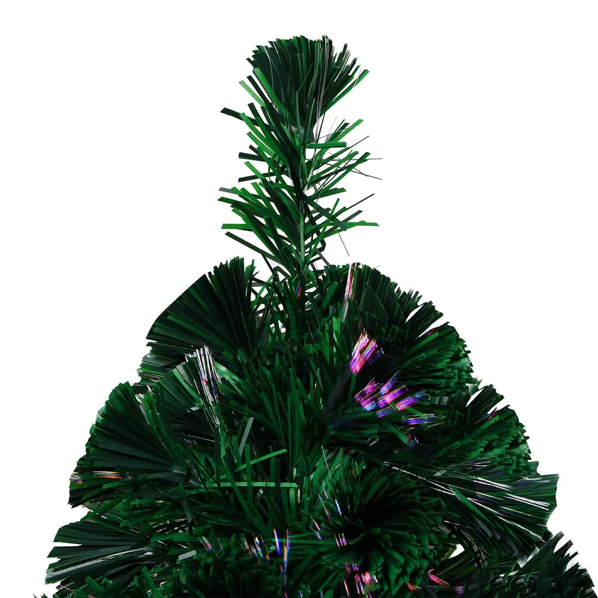 Christmas Tree 60 x 60 x 123 cm Green Plastic with Stand Indoor Outdoor Festive