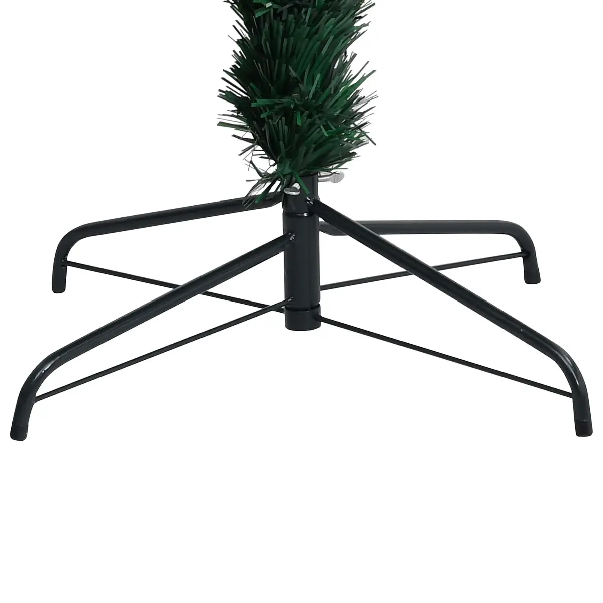 Christmas Tree 60 x 60 x 123 cm Green Plastic with Stand Indoor Outdoor Festive