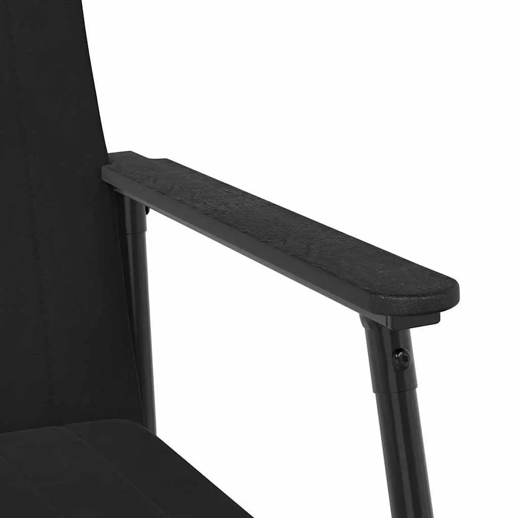 Black Velvet Armchair Living Room Bedroom 59cm W x 75cm D x 78cm H