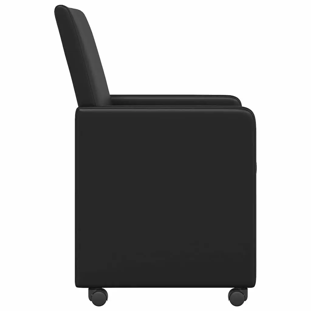 Dining Chairs Black Kitchen Room 2 Piece