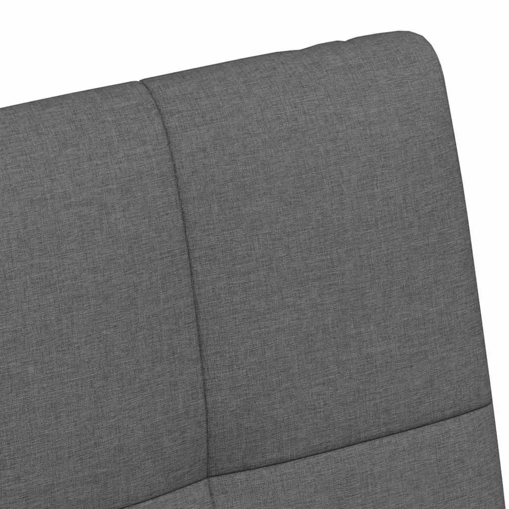 Dining Chairs for Kitchen 2 Pieces Grey with Wheels and Armrests