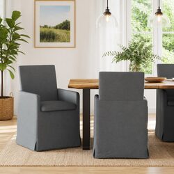 Dimensions: 57 x 67 x 95 cm Green Dining Chairs Set of 2