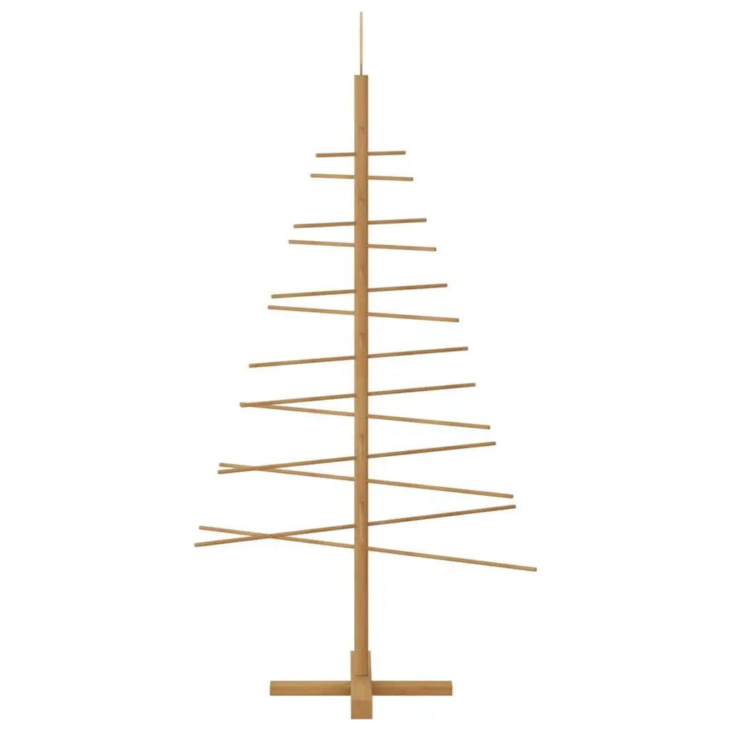 Wooden Christmas Tree Indoor 150cm Seasonal Holiday Decoration