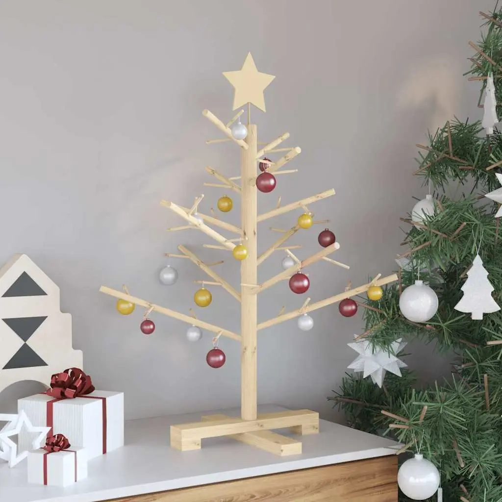 75 cm Wooden Christmas Tree