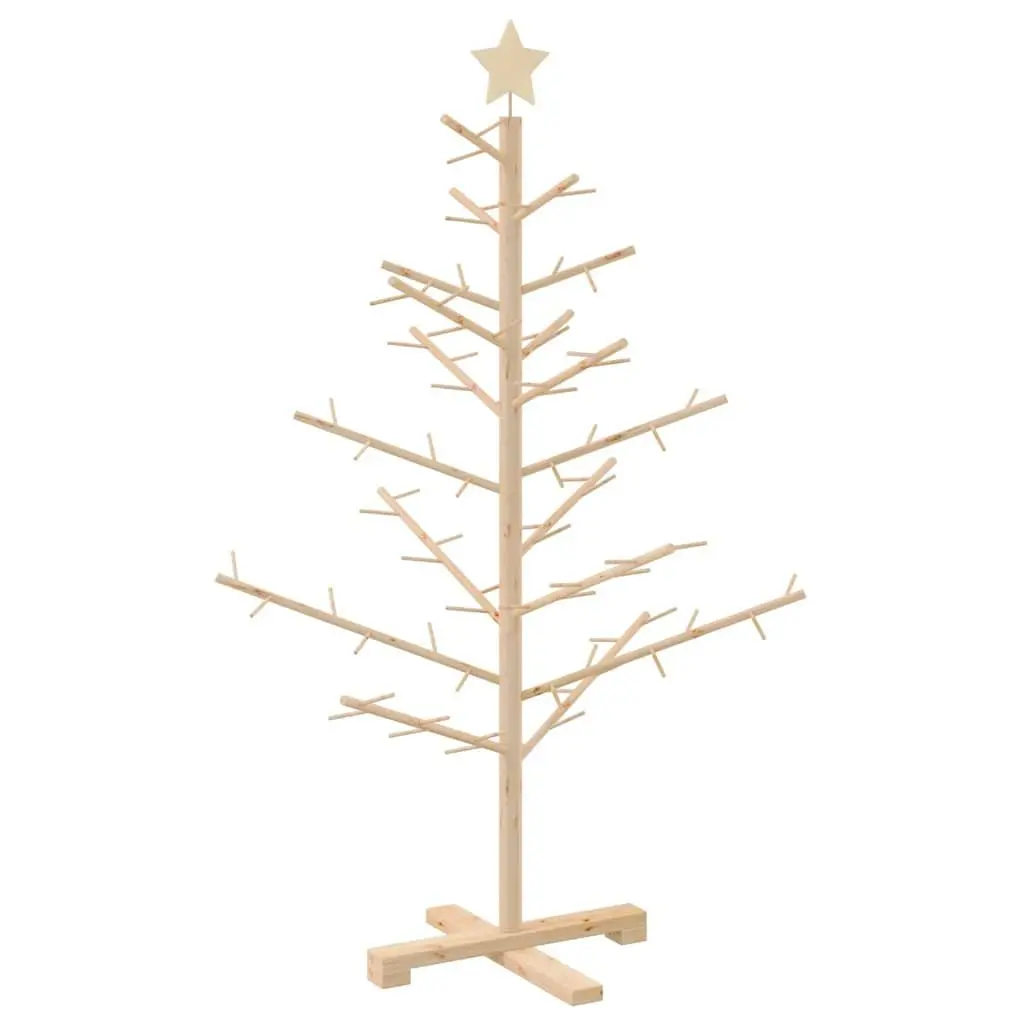125cm Wooden Christmas Tree with Stand