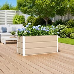 Specifications of the Steel Planter: 100x40x45cm