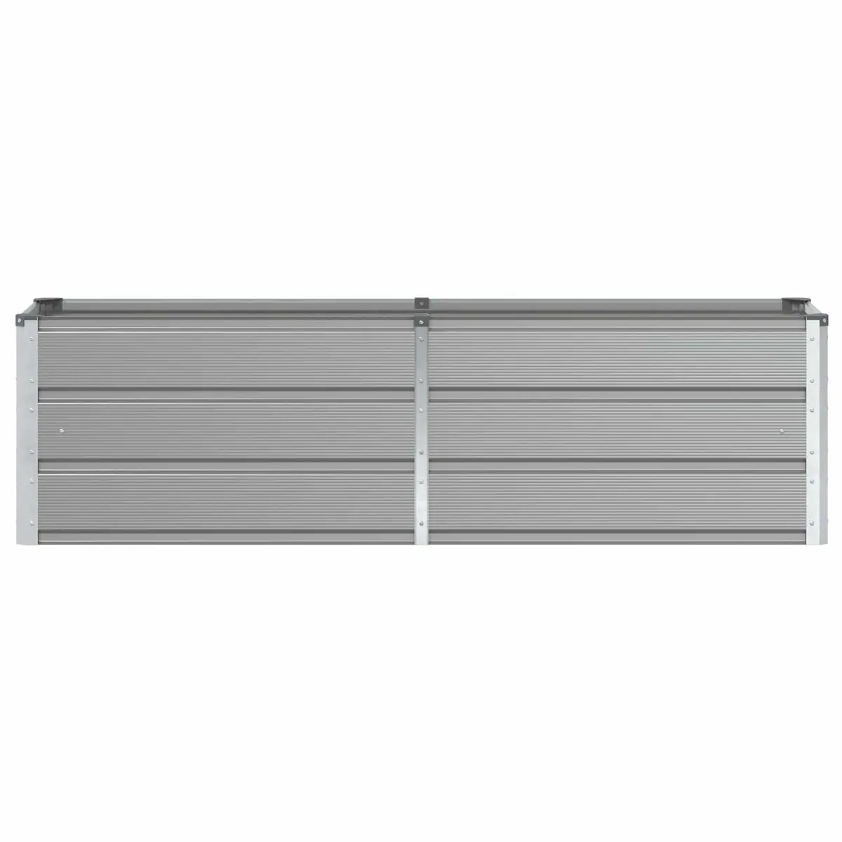 160cm Light Grey Steel Planter Pot