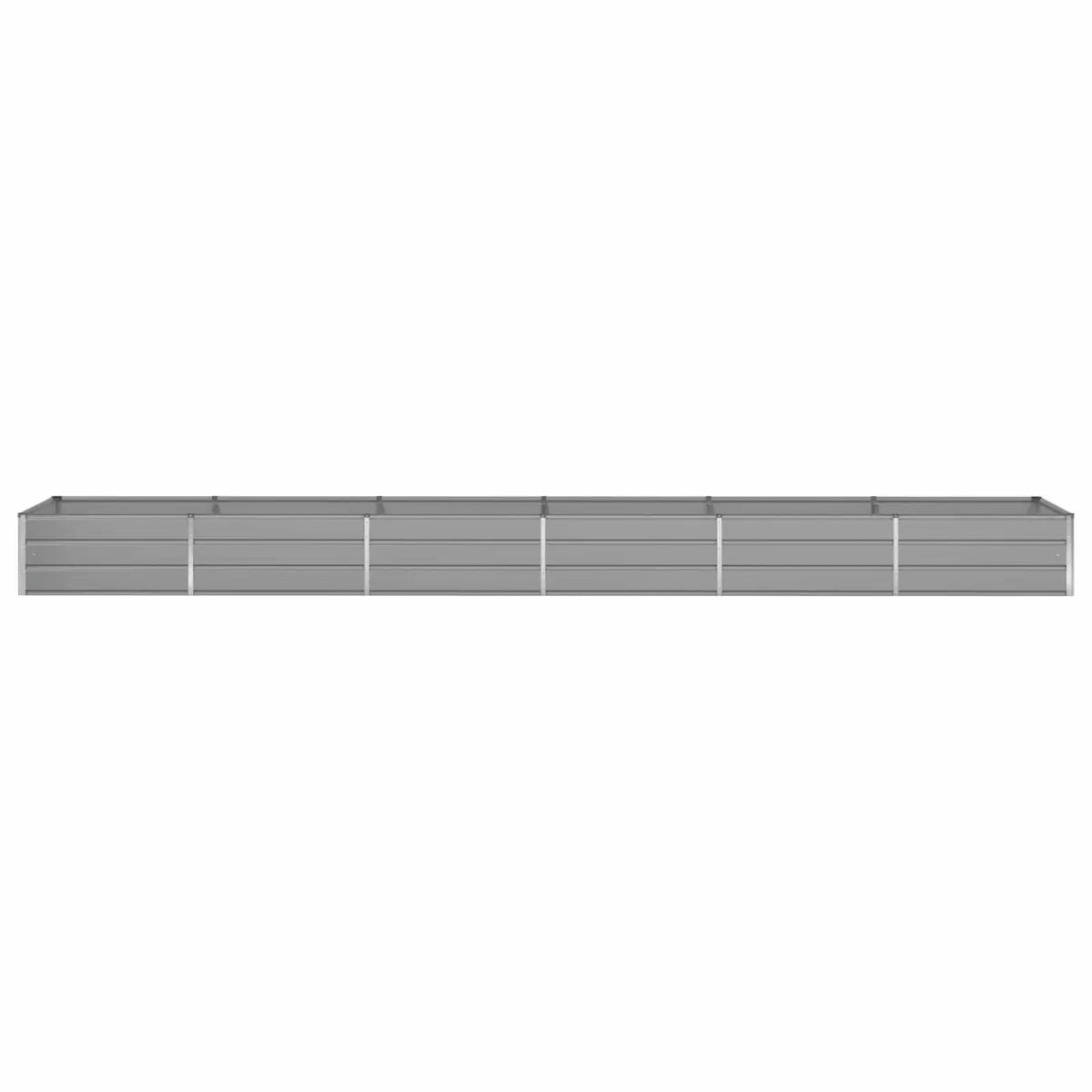 Galvanised Steel Garden Planter Outdoor Patio 580x100x45cm