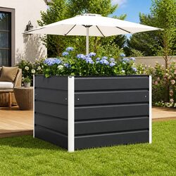 Specifications of Steel Planter Anthracite 100x100x75cm