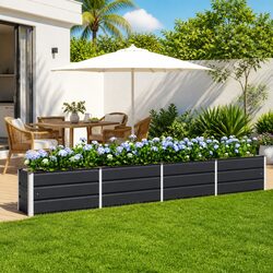 Specifications of Anthracite Steel Planter 320 x 40 x 45 cm