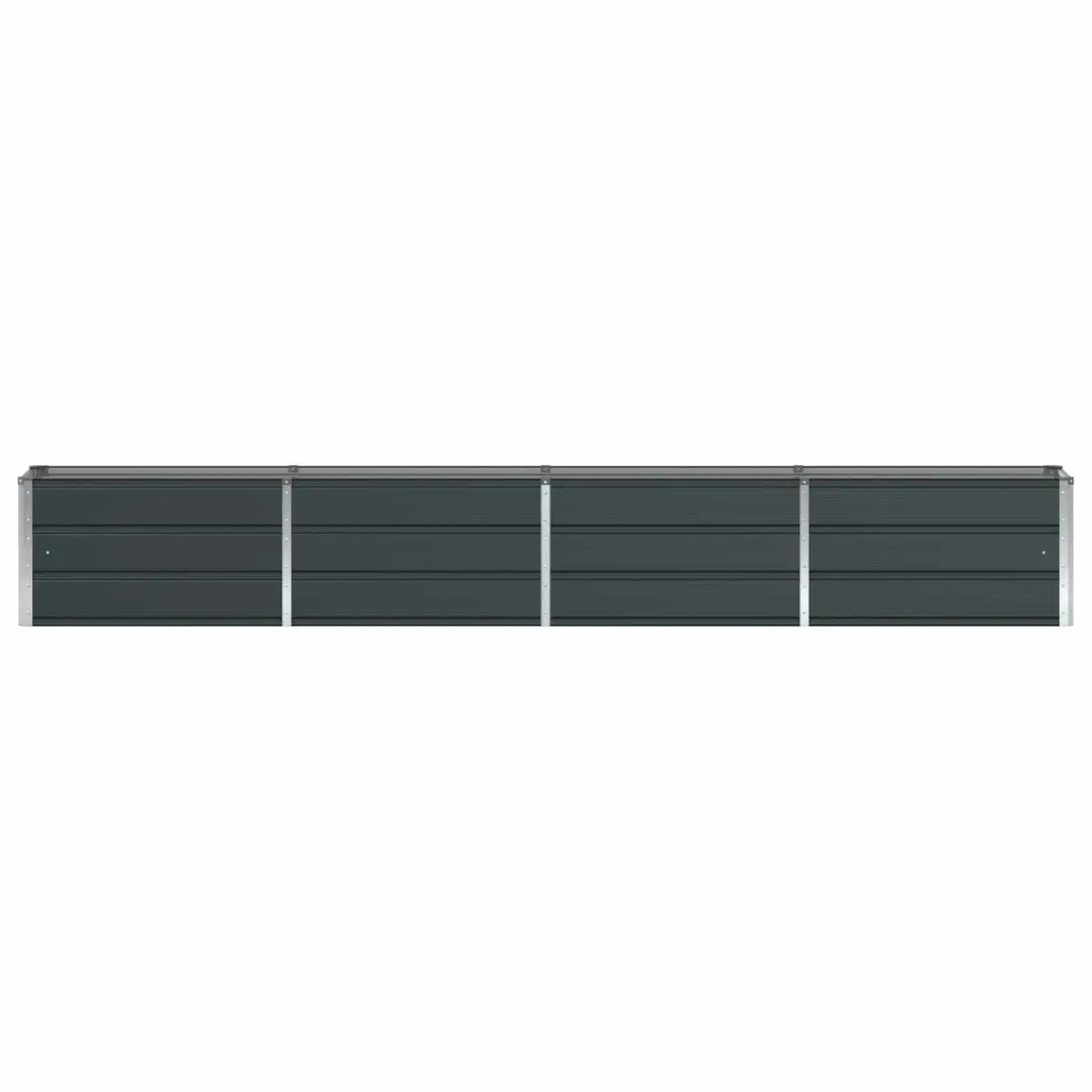 Steel Planter Anthracite Indoor Outdoor Garden Patio 320 x 40 x 45 cm