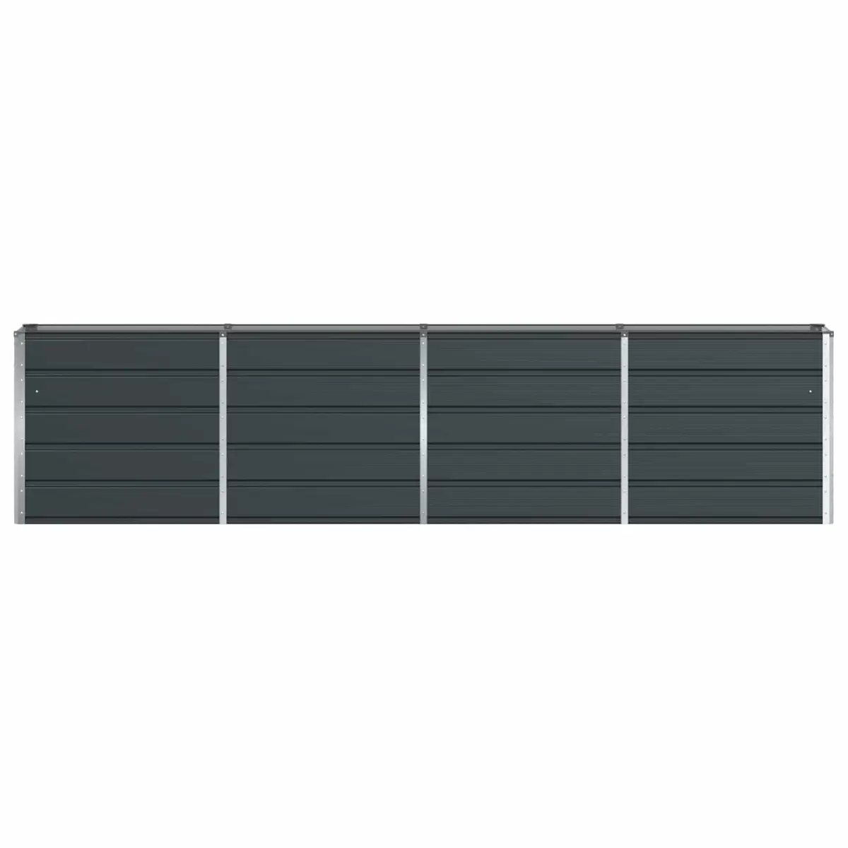 Steel Planter Indoor Outdoor 320 x 40 x 75 cm