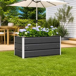 Specifications for Anthracite Steel Planter 100 x 50 x 45 cm