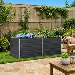 Specifications of the Large Anthracite Steel Planter