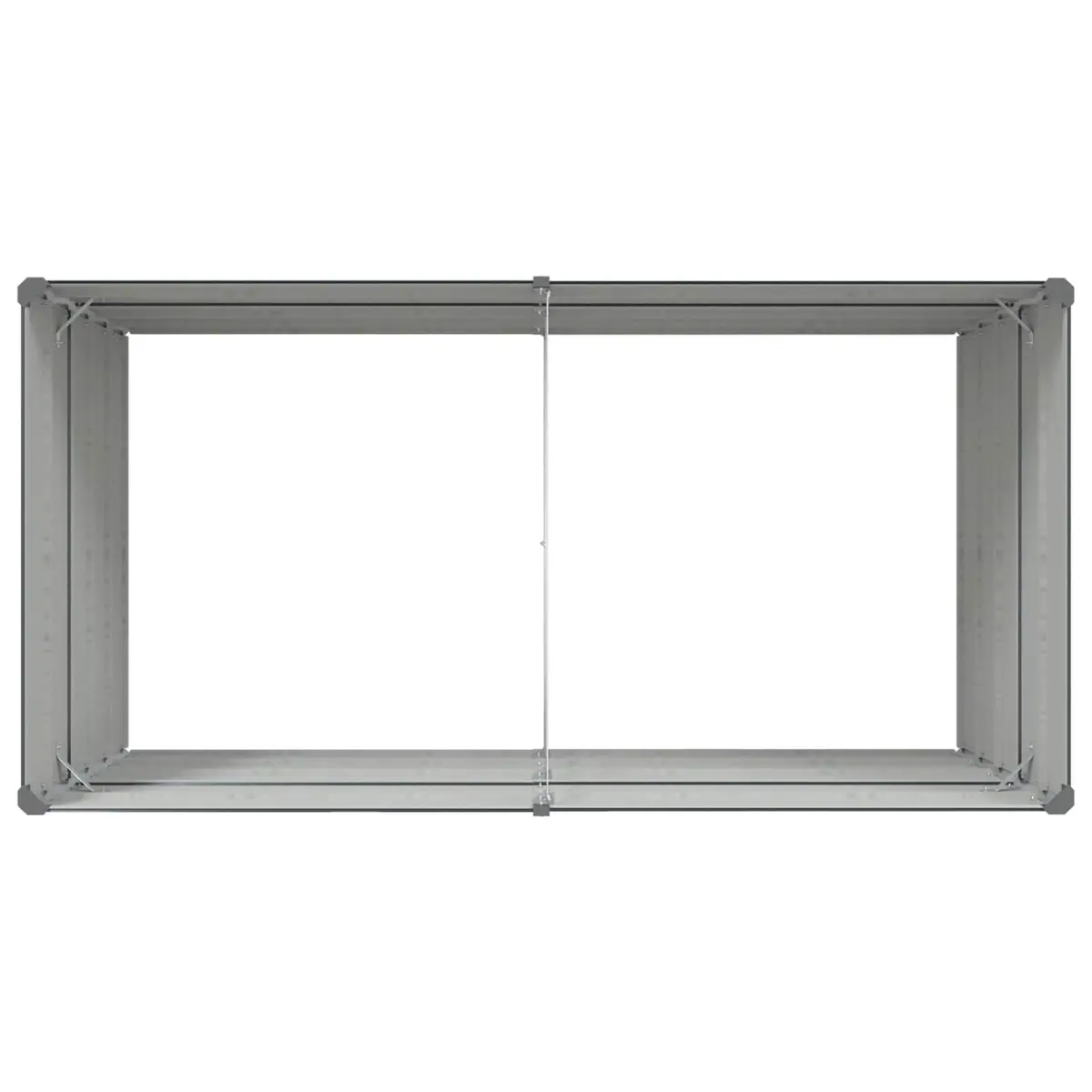 Large Anthracite Steel Planter