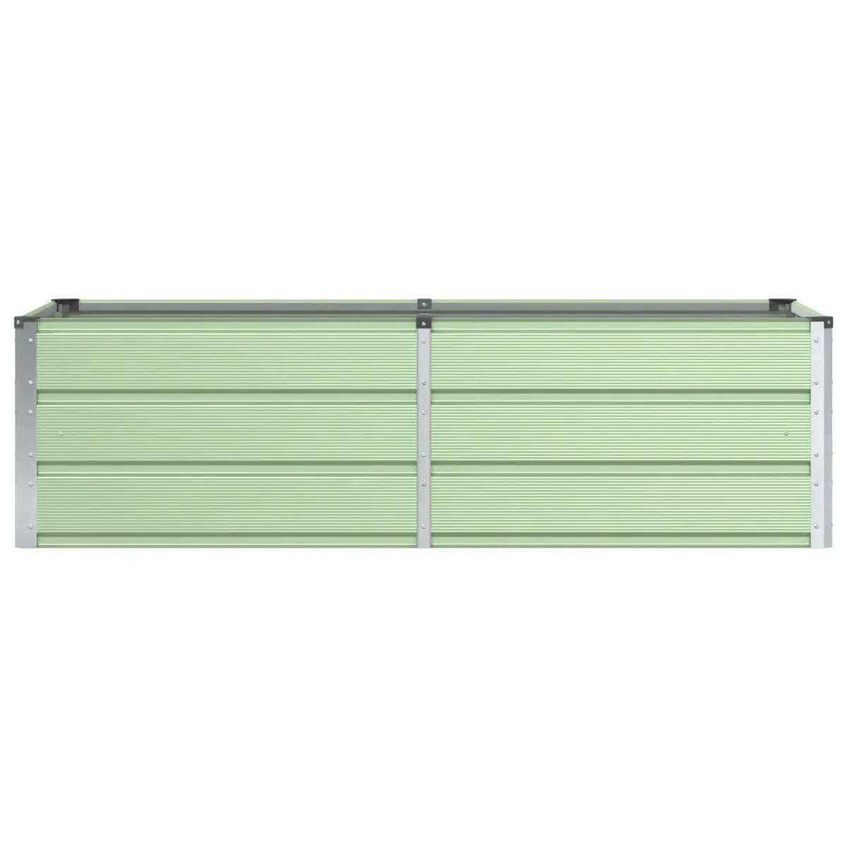 Green Steel Garden Planter Indoor Outdoor 160x80x45cm