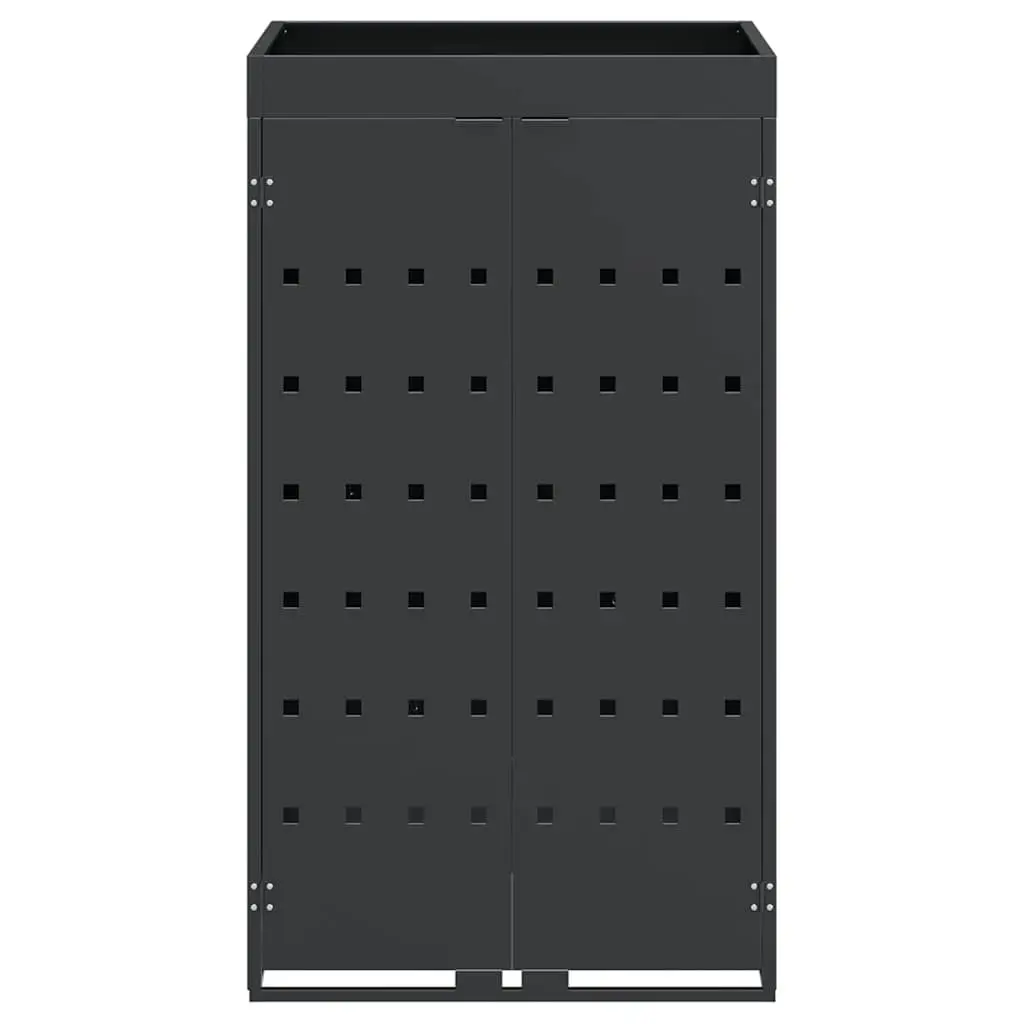 Wheelie Bin Storage for Outdoor Gardens and Terraces Single 240L Planter Roof Anthracite