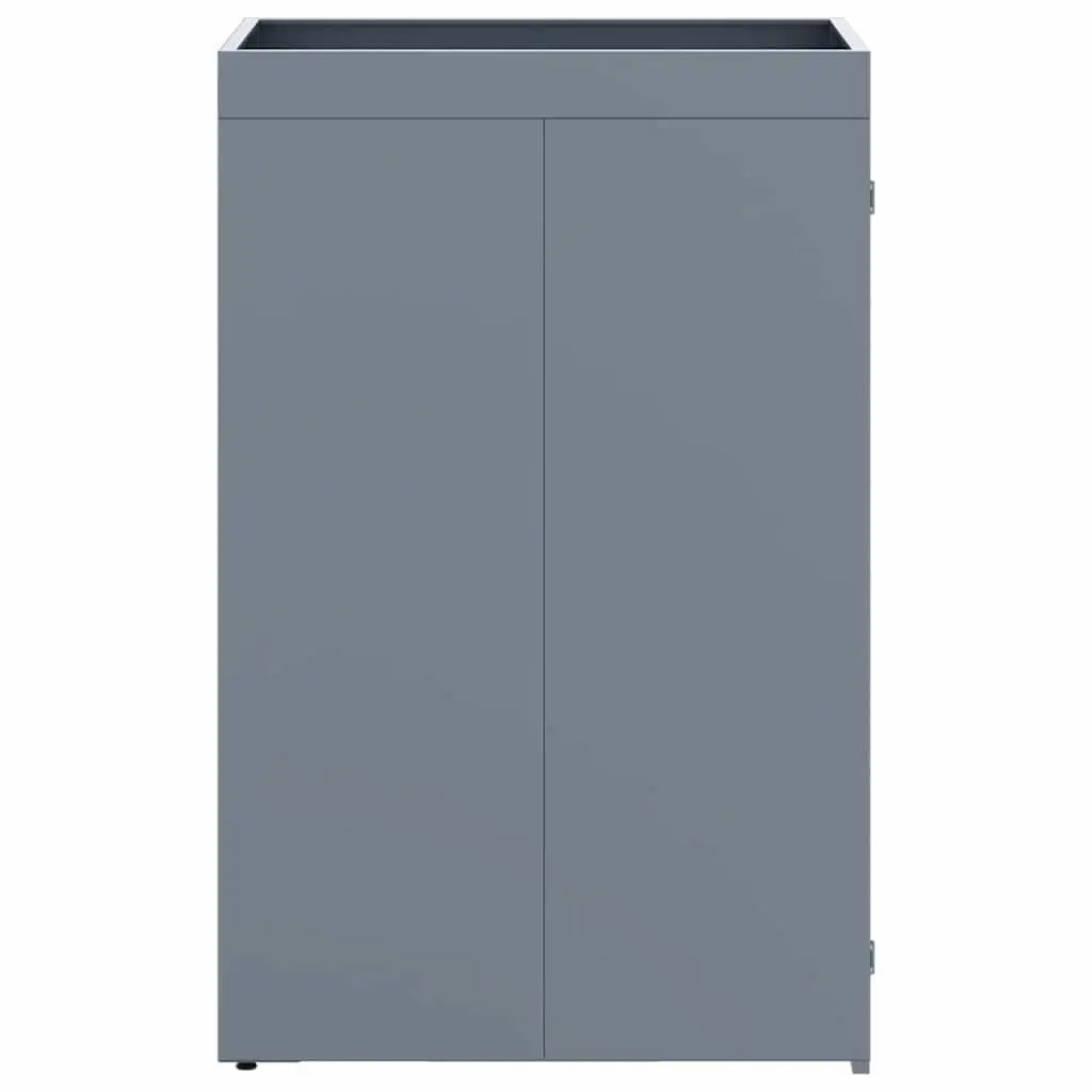 Wheelie Bin Storage Enclosure with Planter Roof for Outdoor Use Single 240L Size