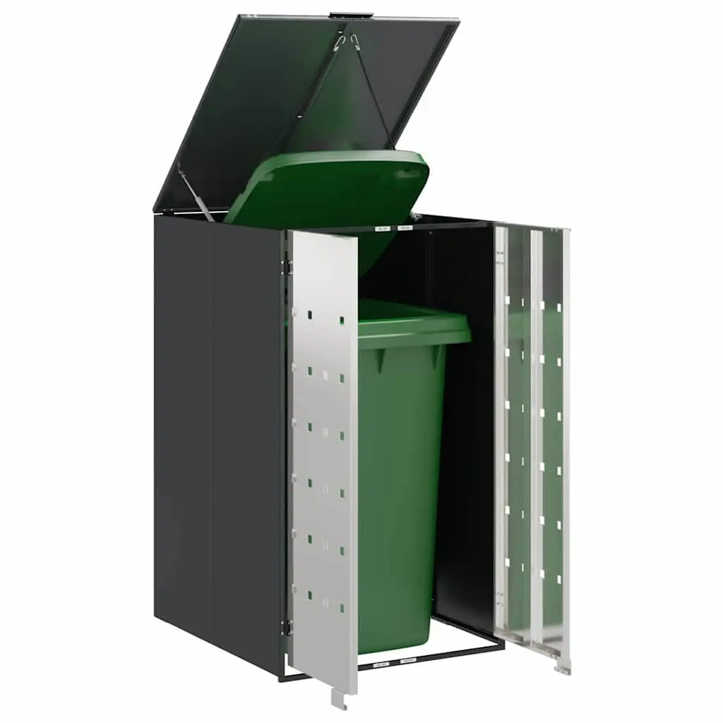 Wheelie Bin Storage Enclosure Outdoor Use Anthracite 240L
