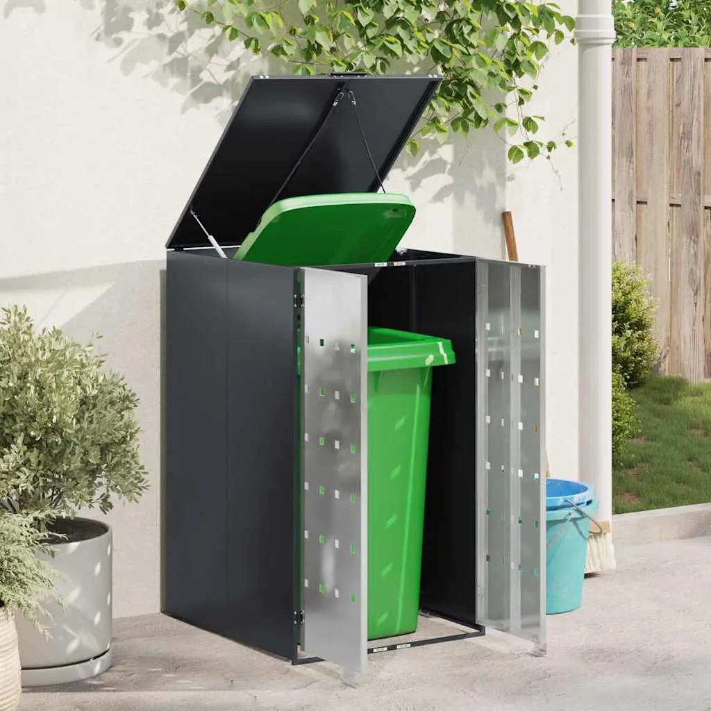 Wheelie Bin Storage Enclosure Outdoor Use Anthracite 240L