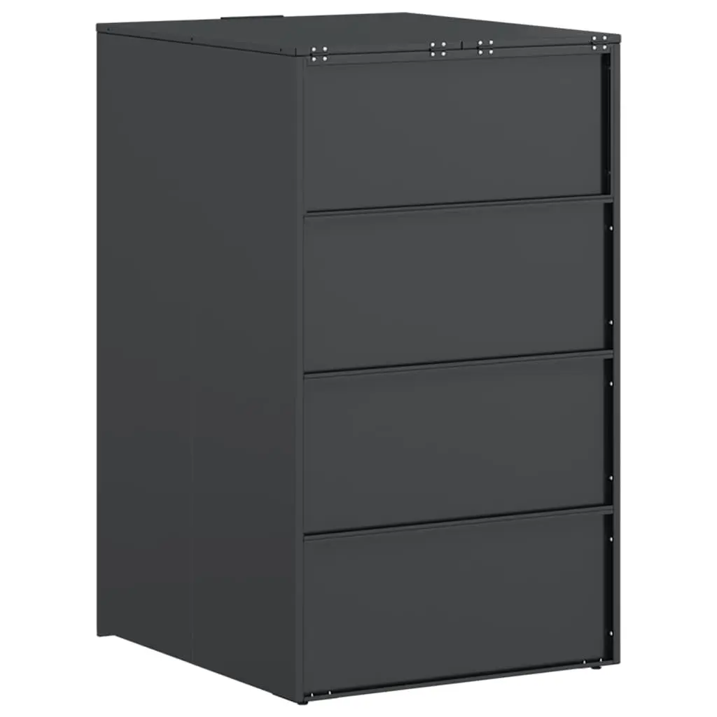 Wheelie Bin Storage Enclosure Outdoor Use Anthracite 240L