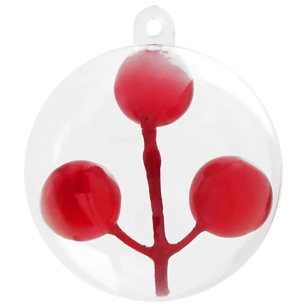 25 Transparent Christmas Ornaments