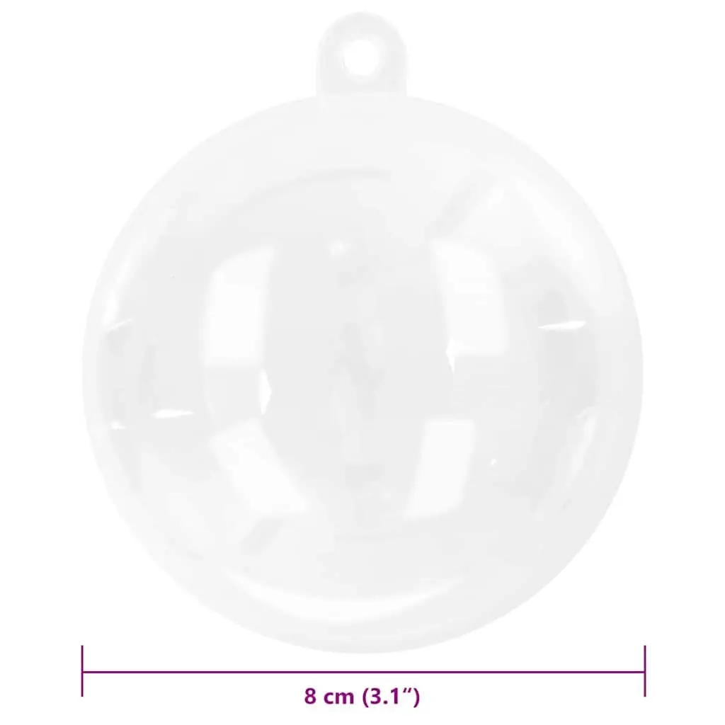 25 Transparent Christmas Ornaments