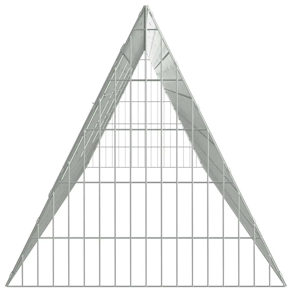 Rabbit Cage Outdoor 430x55x55cm Galvanised Steel Small Animal Habitat
