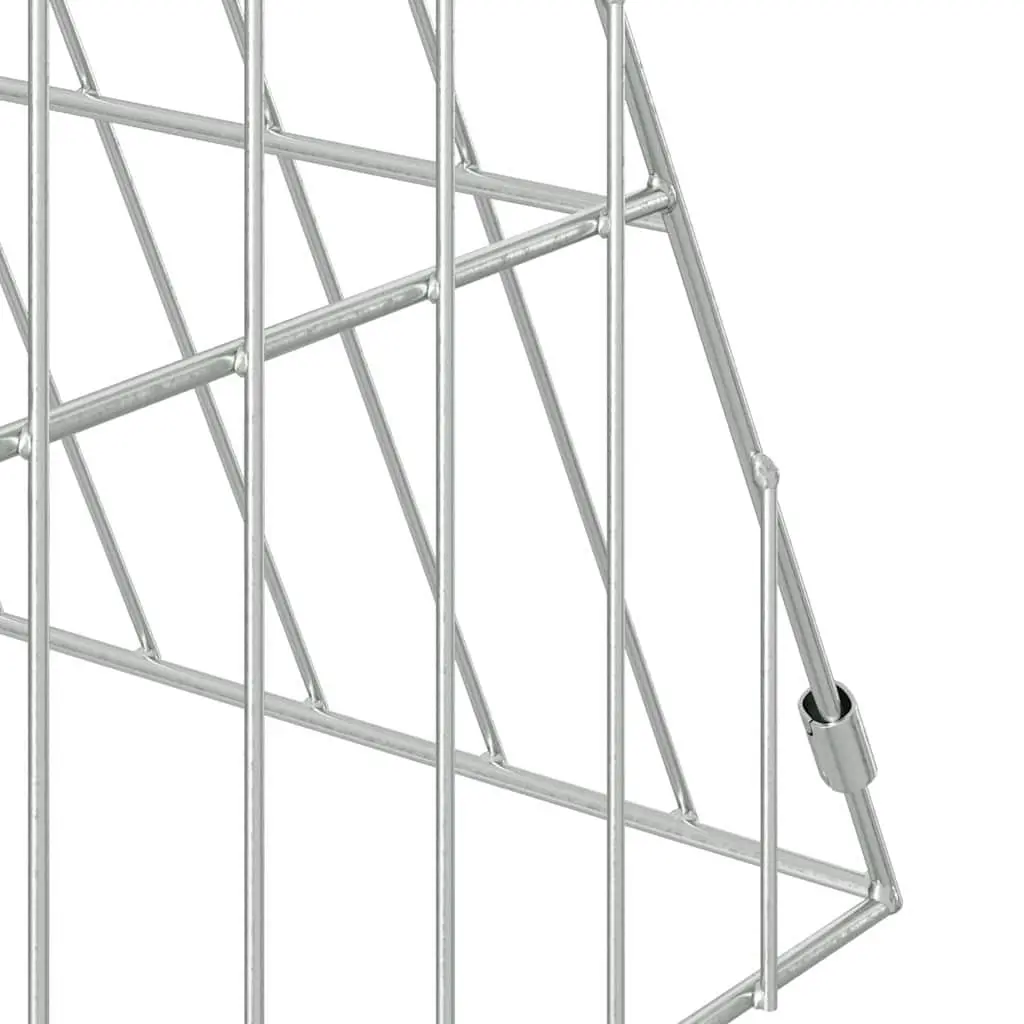 Rabbit Cage Outdoor 430x55x55cm Galvanised Steel Small Animal Habitat