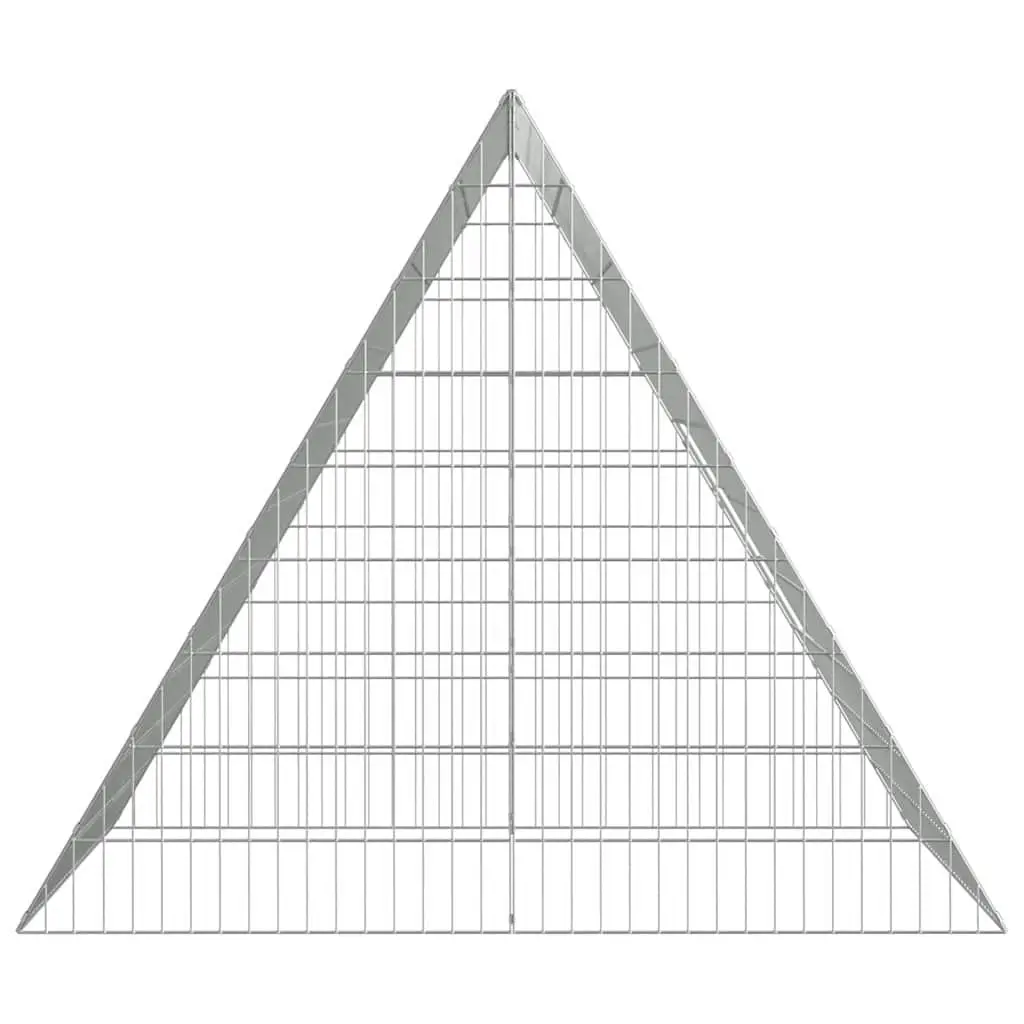 Rabbit Cage Outdoor Galvanised Steel 110x100x85cm Garden Enclosure