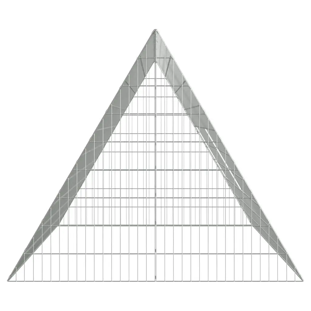 Rabbit Cage Outdoor Galvanised Steel 215 x 100 x 85 cm