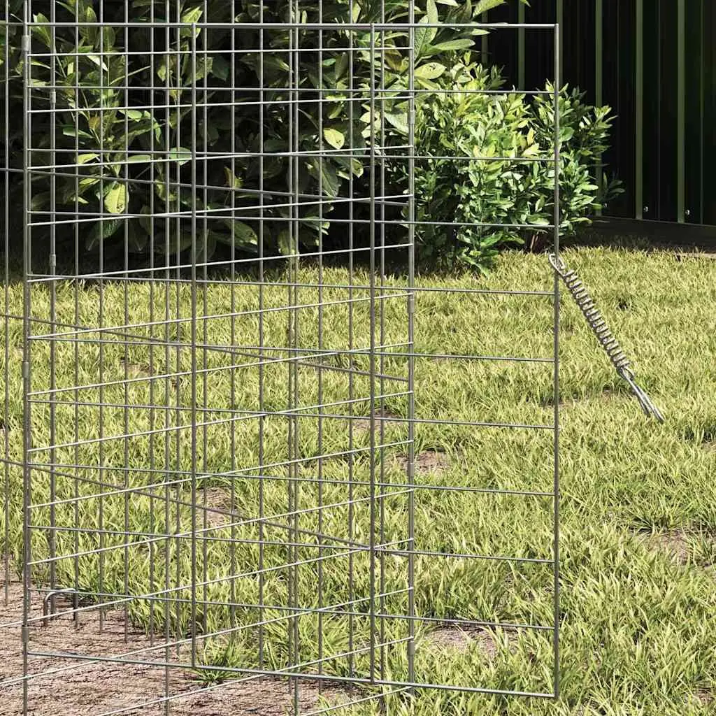 Rabbit Cage Outdoor Garden Habitat 600 x 78 x 78 cm