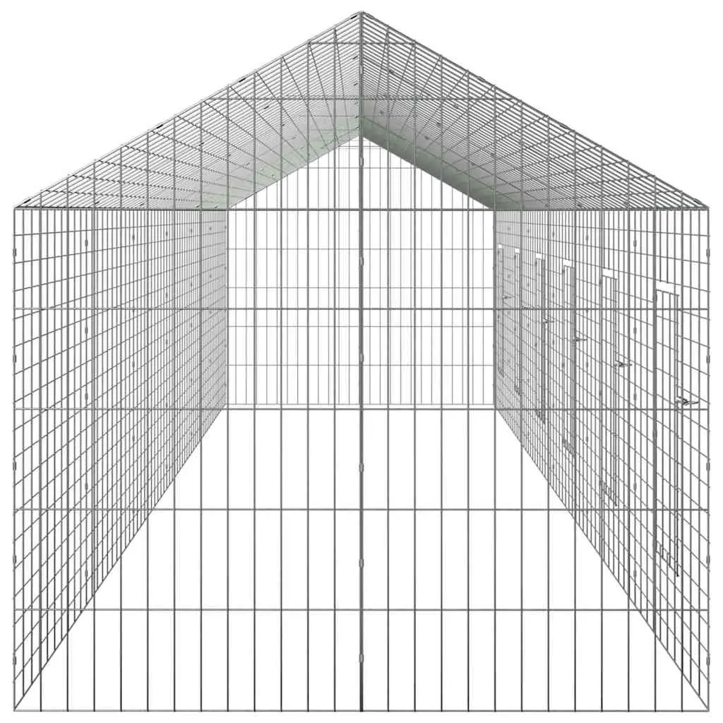 Rabbit Cage Outdoor Garden Habitat 600 x 78 x 78 cm