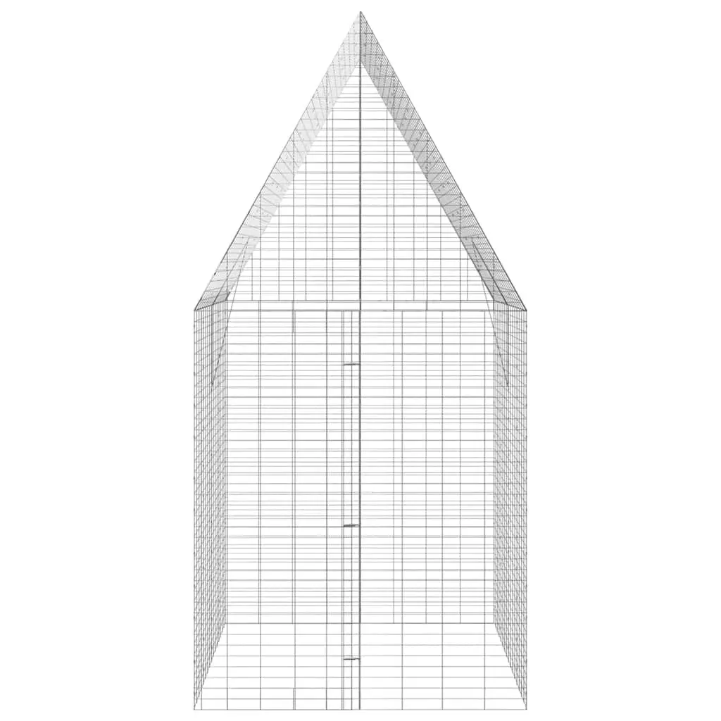 Rabbit Cage Outdoor 200x100x210cm Galvanised Steel Enclosure