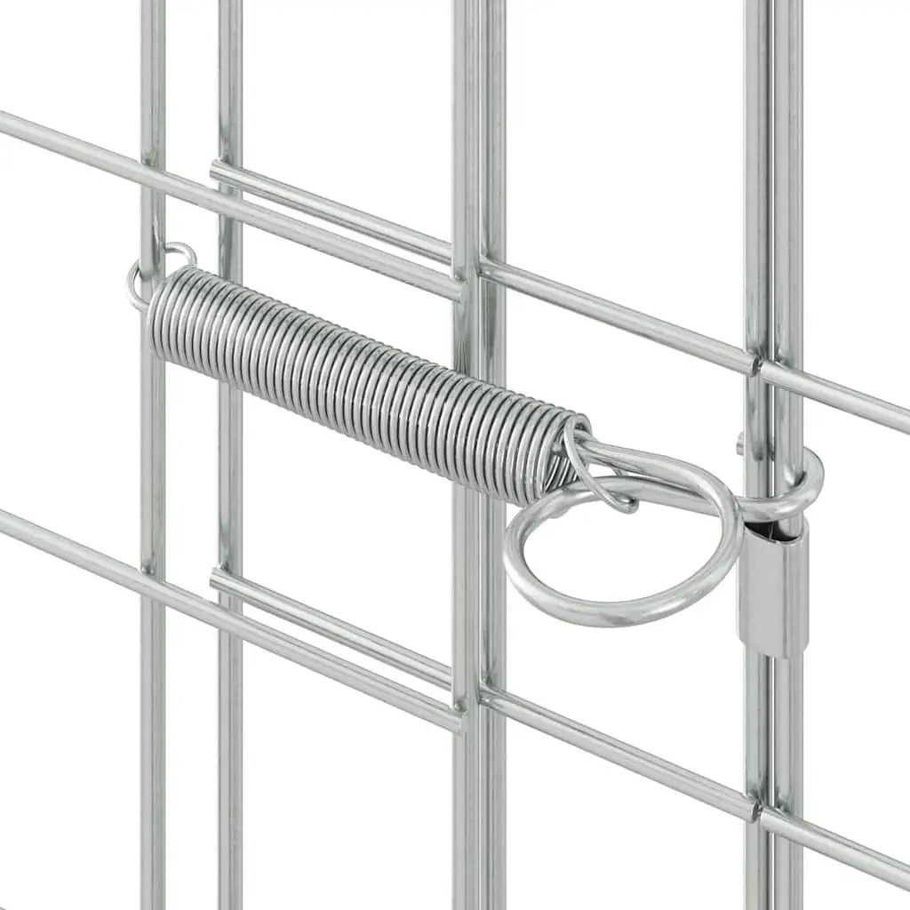 Rabbit Cage Outdoor 200x100x210cm Galvanised Steel Enclosure