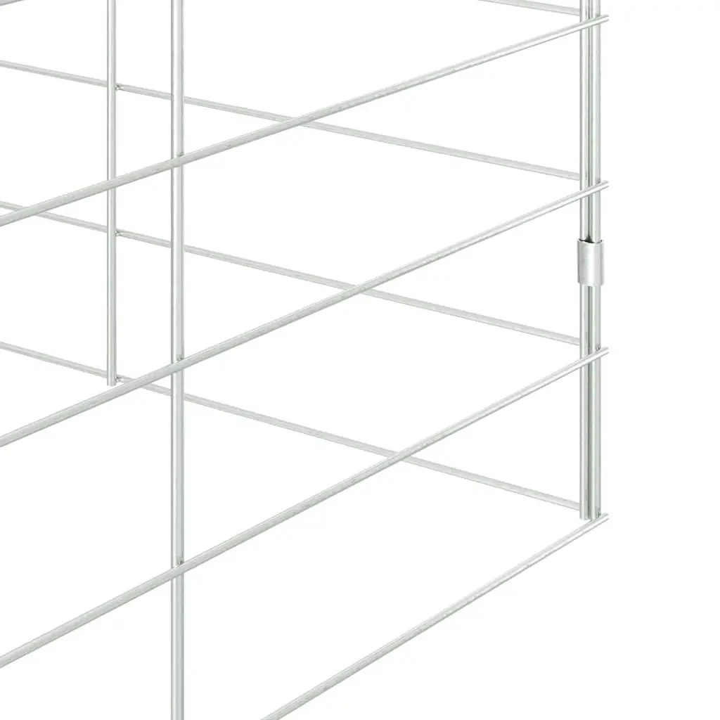 Rabbit Cage Outdoor 200x100x210cm Galvanised Steel Enclosure