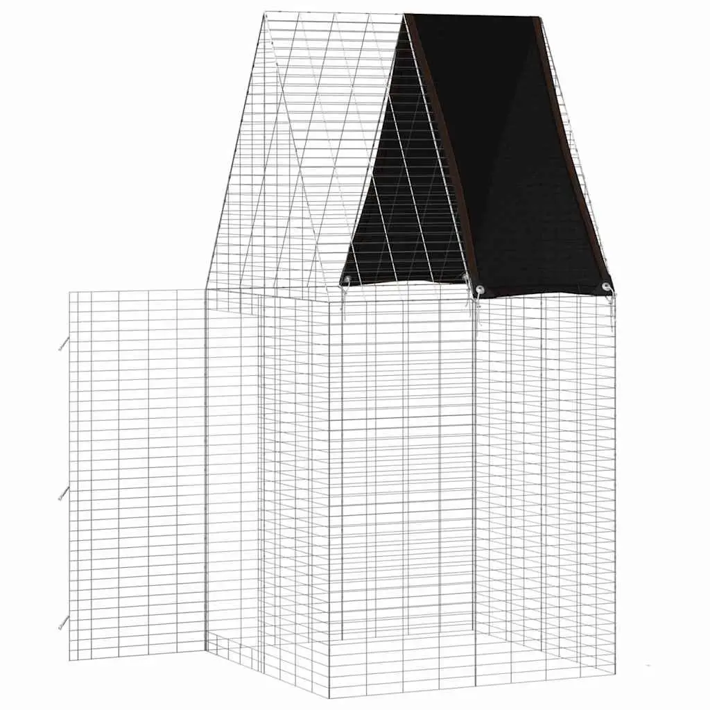 Small Animal Outdoor Habitat Cage for Rabbit Guinea Pig Hamster 100x100x210cm