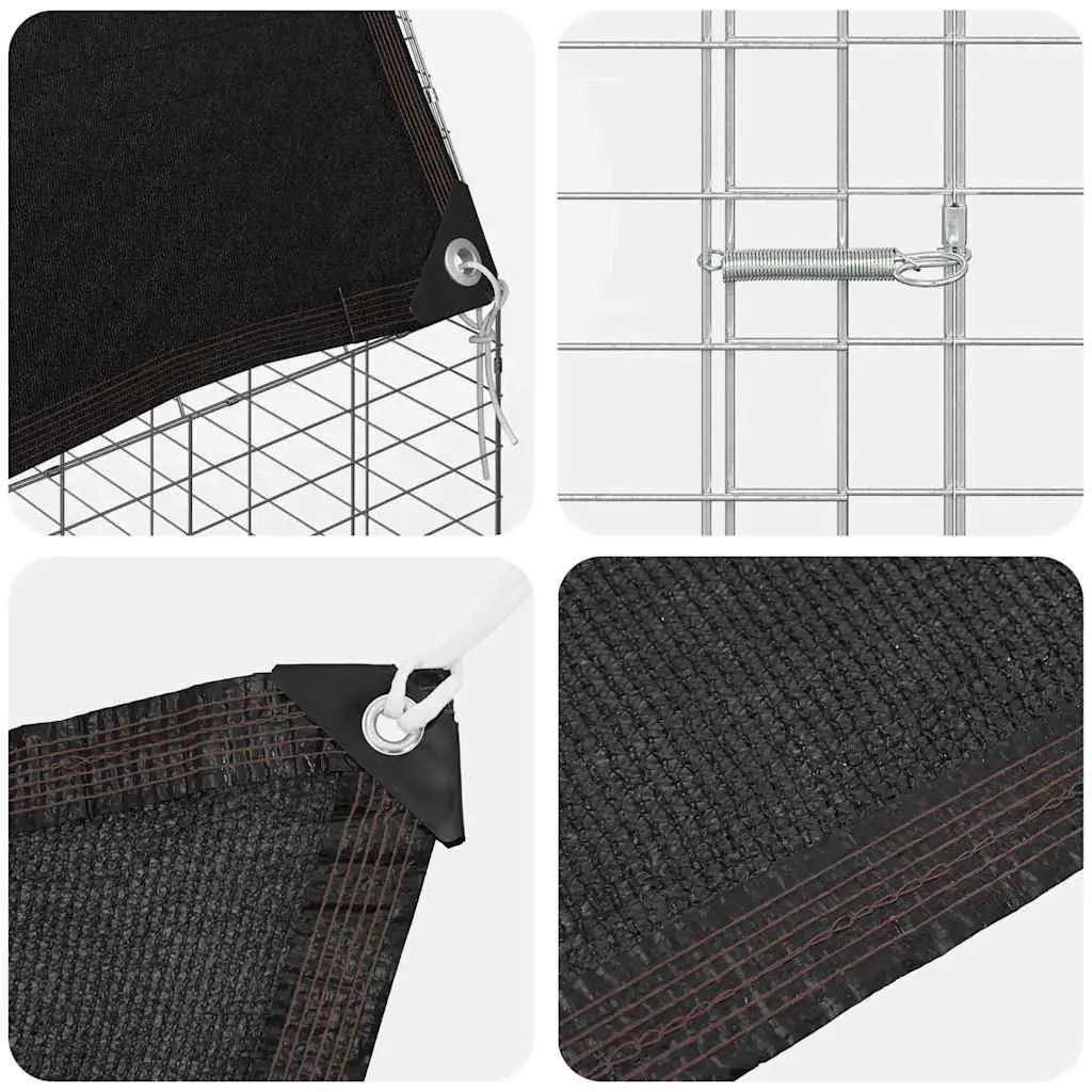 Small Animal Outdoor Habitat Cage for Rabbit Guinea Pig Hamster 100x100x210cm