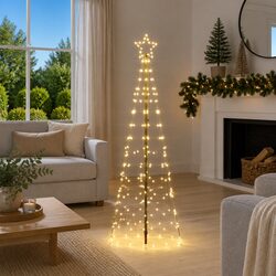 Specifications of the 250cm LED Christmas Tree with Ground Spikes
