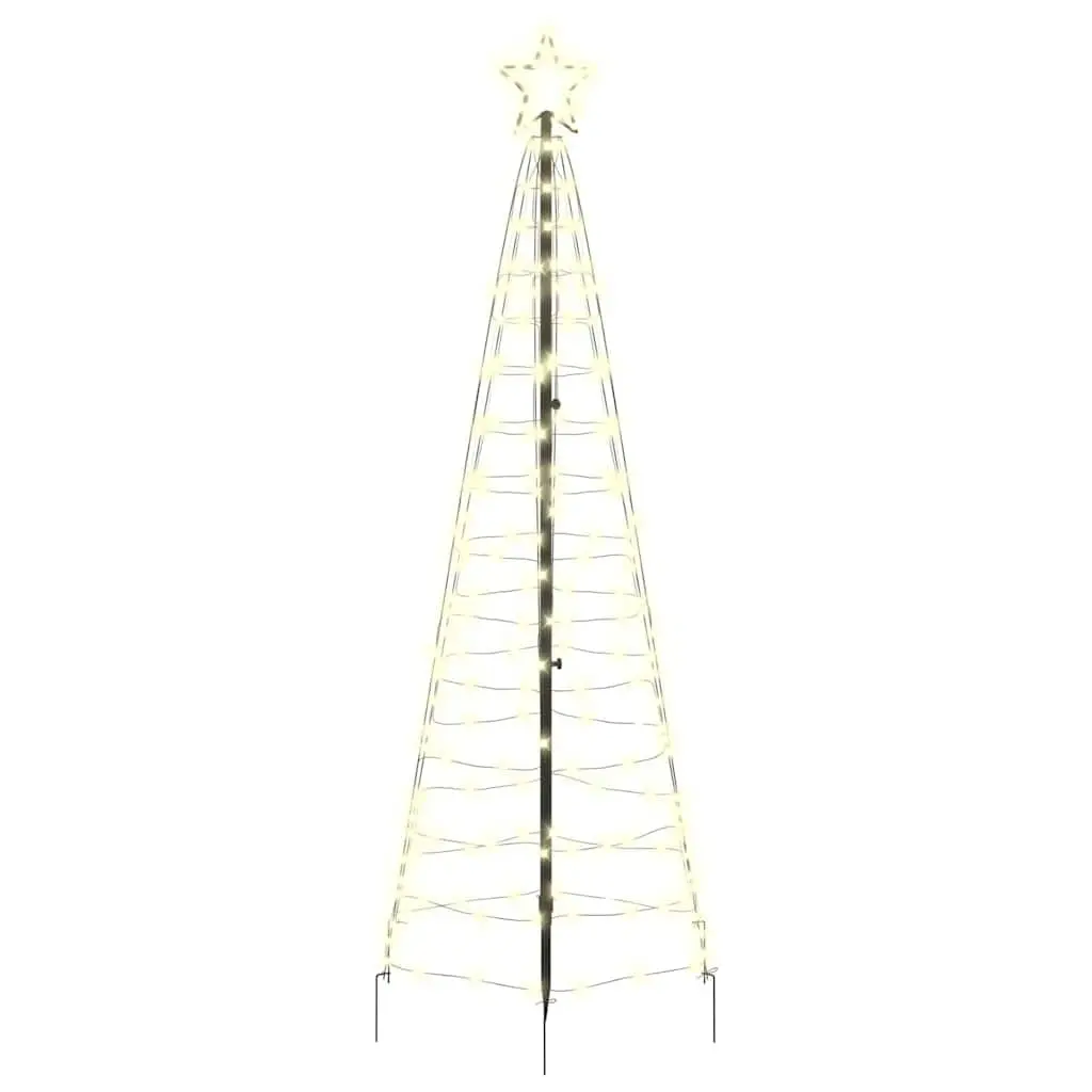 LED Christmas Tree Indoor Outdoor 250cm Warm White Decor
