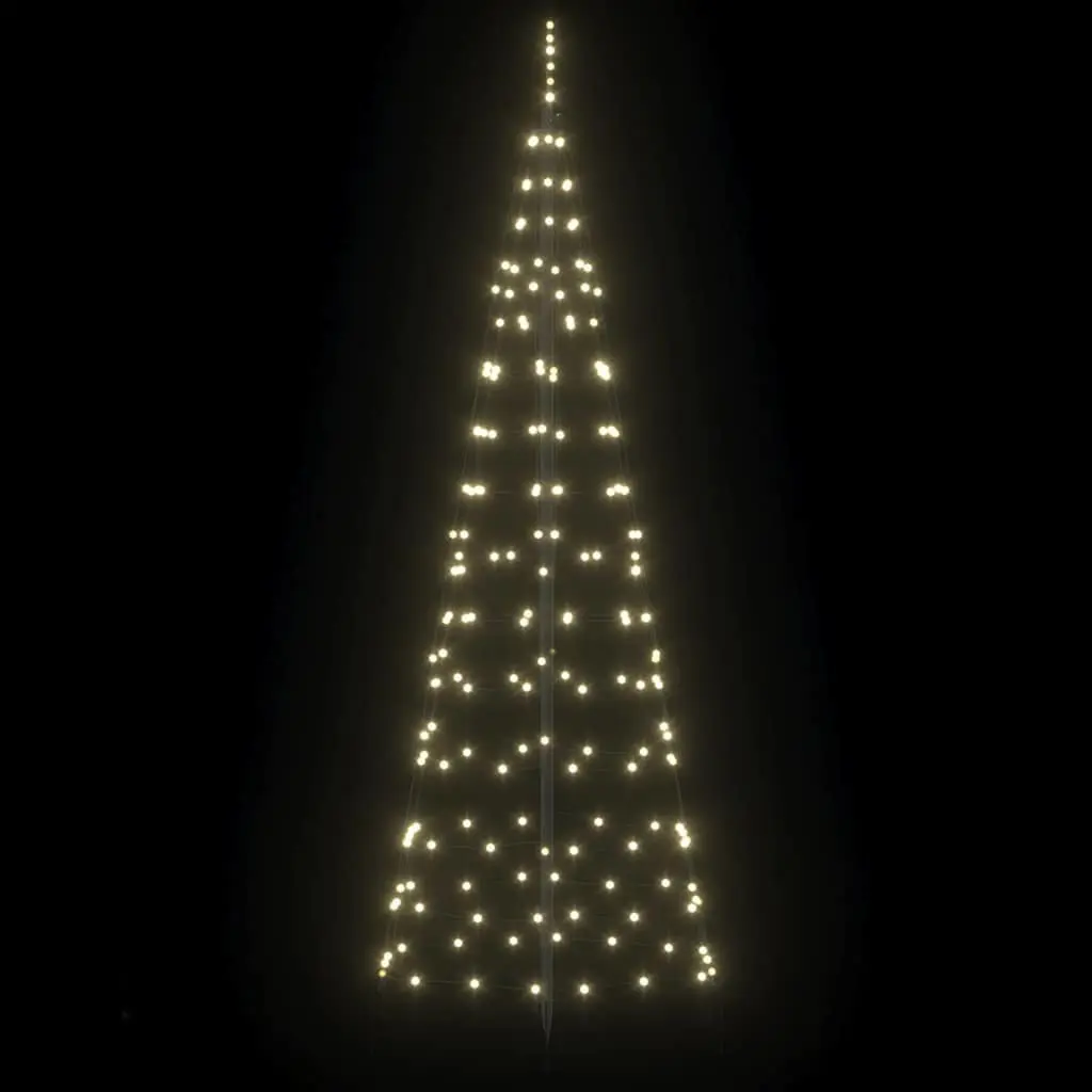LED Christmas Tree Indoor Outdoor 250cm Warm White Decor