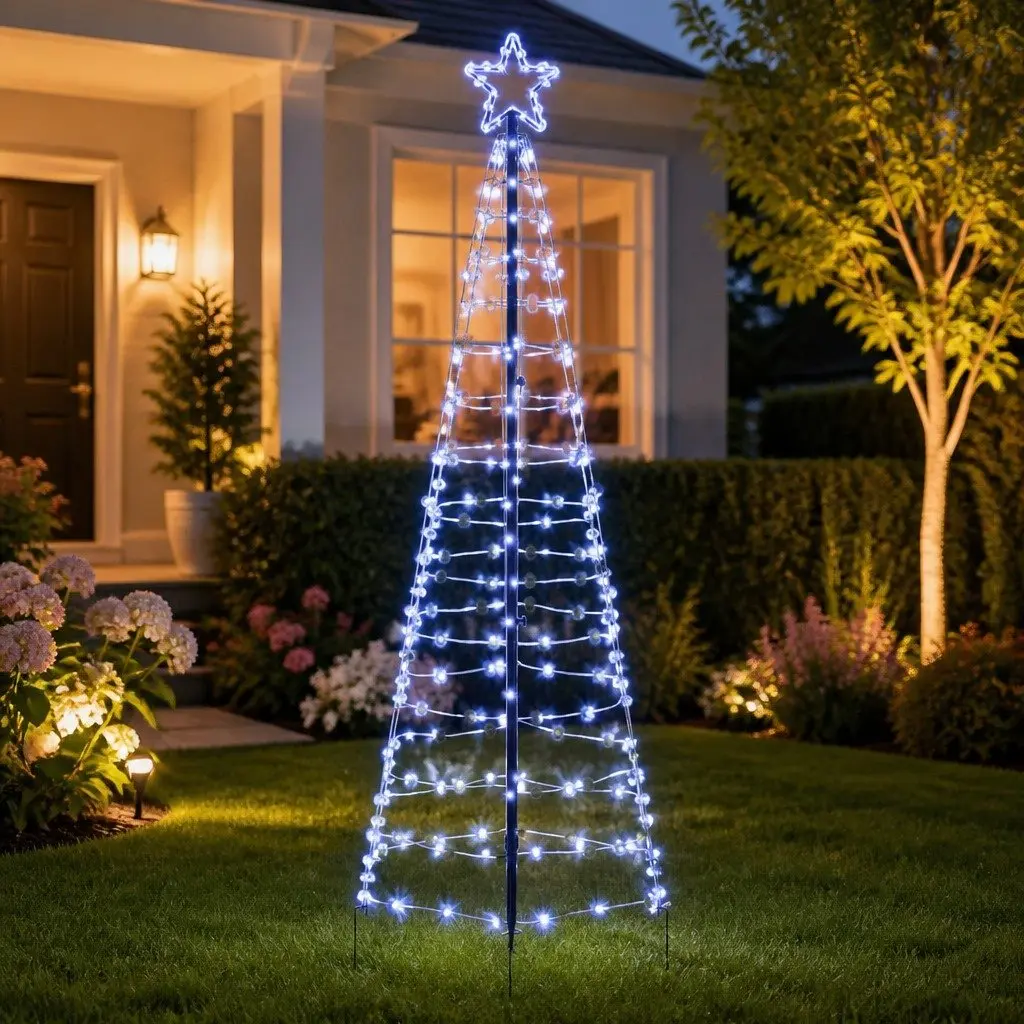 LED Christmas Tree Indoor Outdoor 250cm Blue