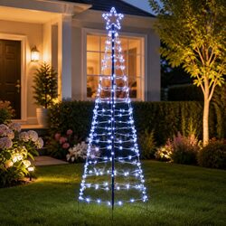 250cm Blue LED Christmas Tree Specifications & Features