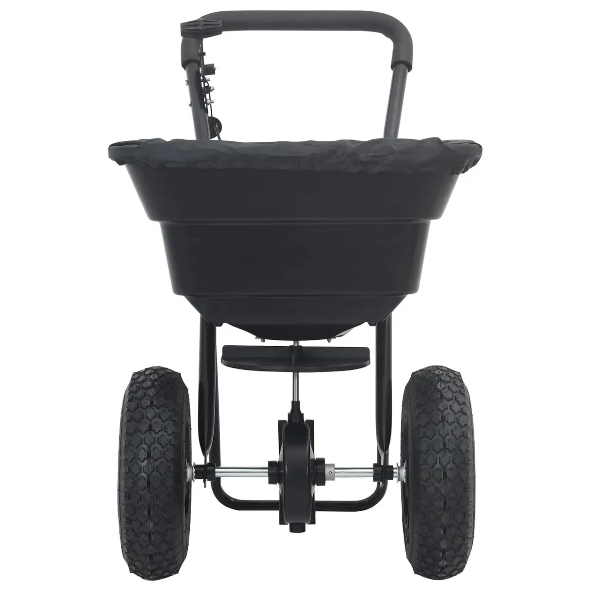 Spreader Garden Tool for Outdoor Use Black 53 x 81.5 x 78 cm