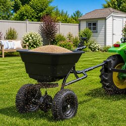 Industrial Spreader Dimensions: 53 x 108 x 74 cm, Black